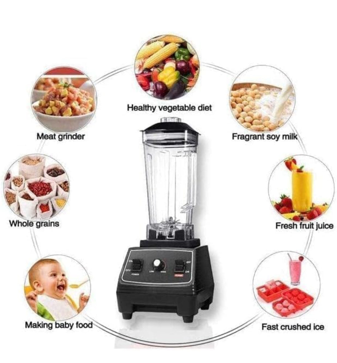 NIB Professional Heavy Duty Commercial Blender, good 2200W 60Oz Capac